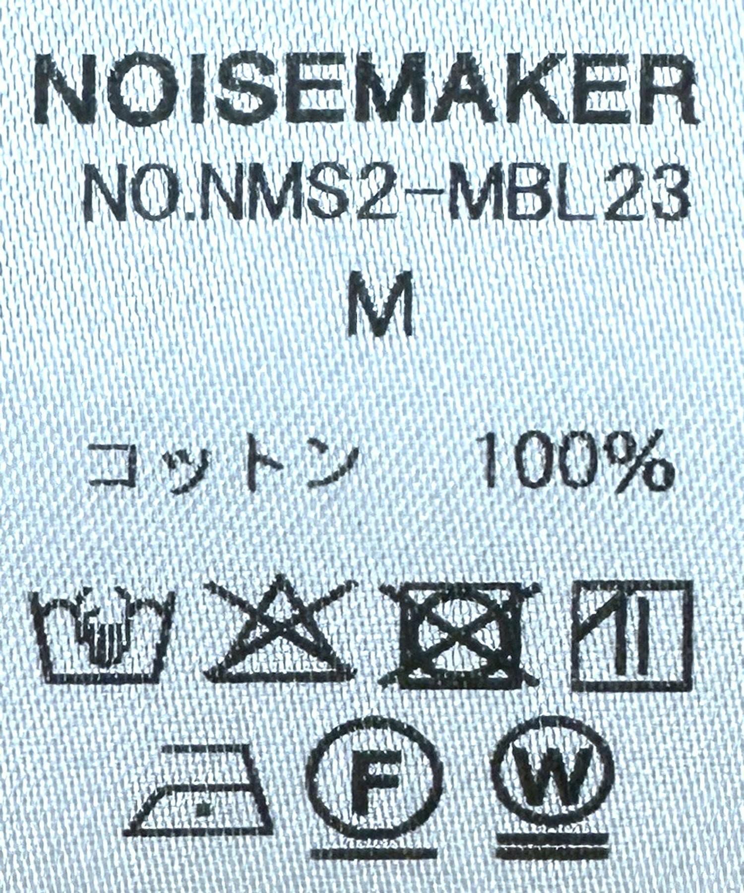 サテンオープンカラーシャツ*ブラック*＜NMS2-MBL23＞ | NOISE MAKER