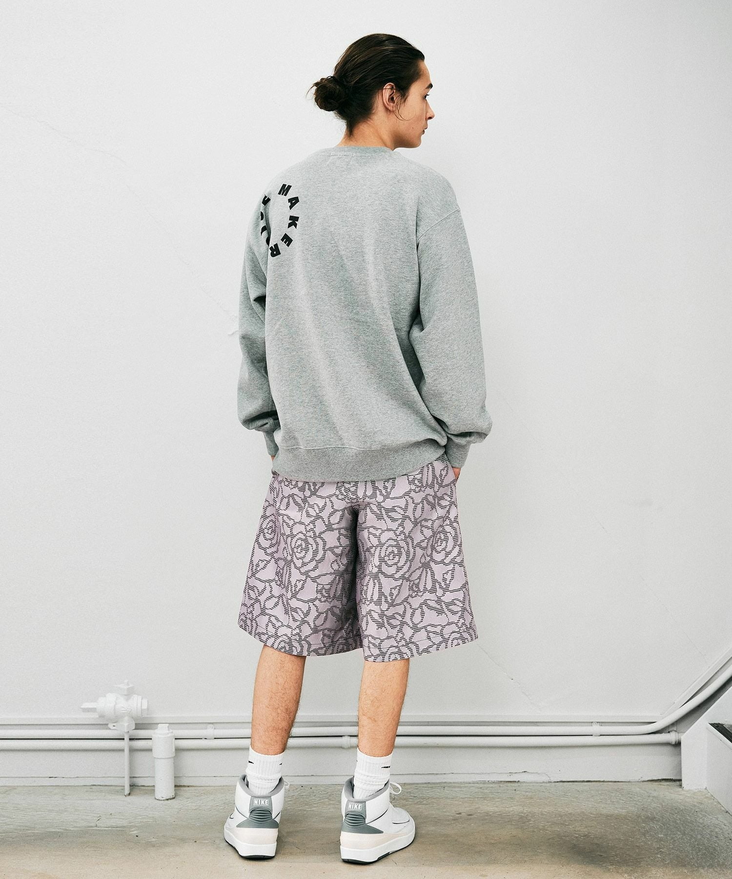 【即完売】greatLAnd ノーマンショートパンツ MEN】ギンガムチェックジャガード織ショートパンツ*ピンク*＜NMS1