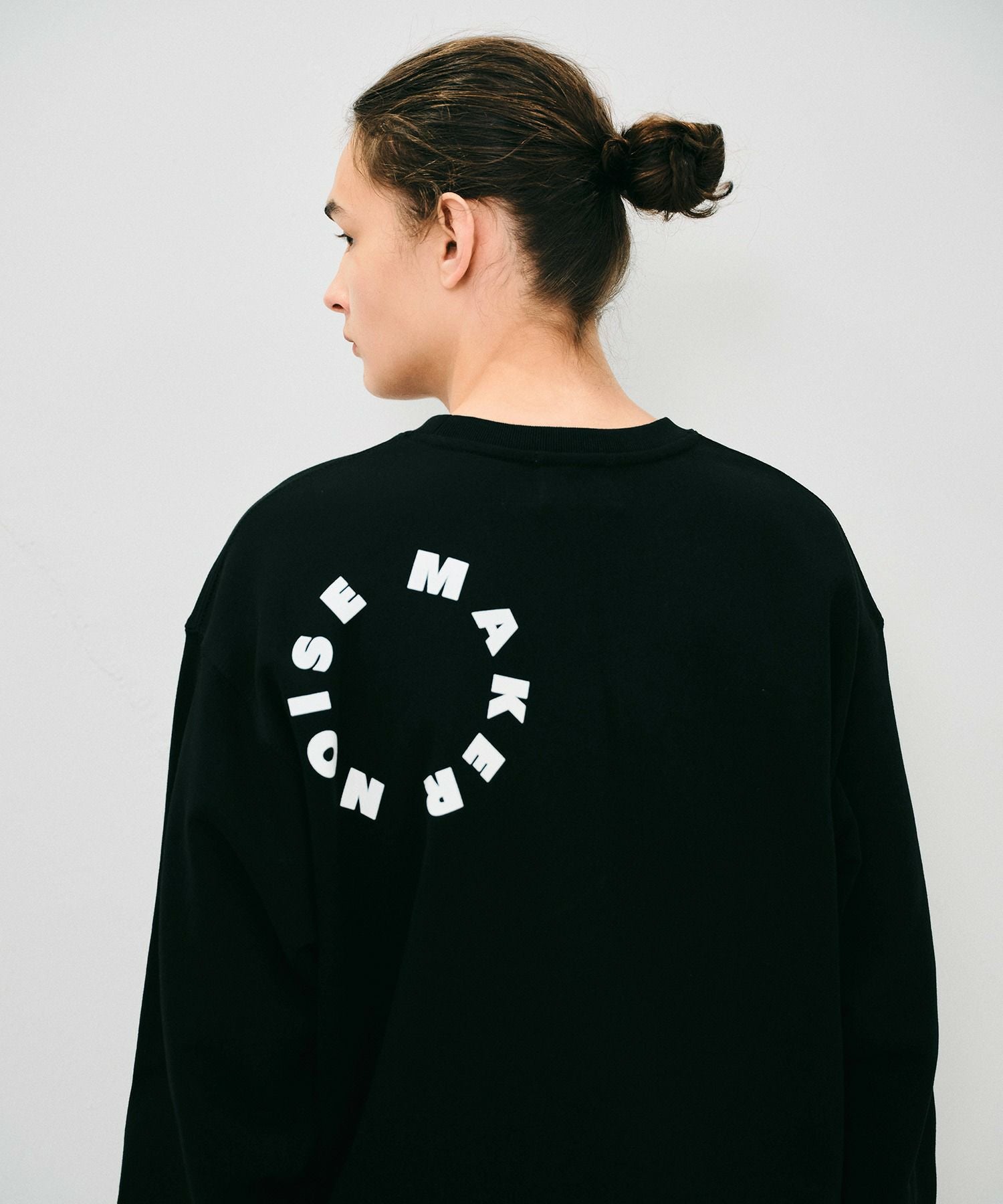 NMMNオーバーサイズスウェット*ブラック*＜NMA3-UT30M＞ | NOISE MAKER