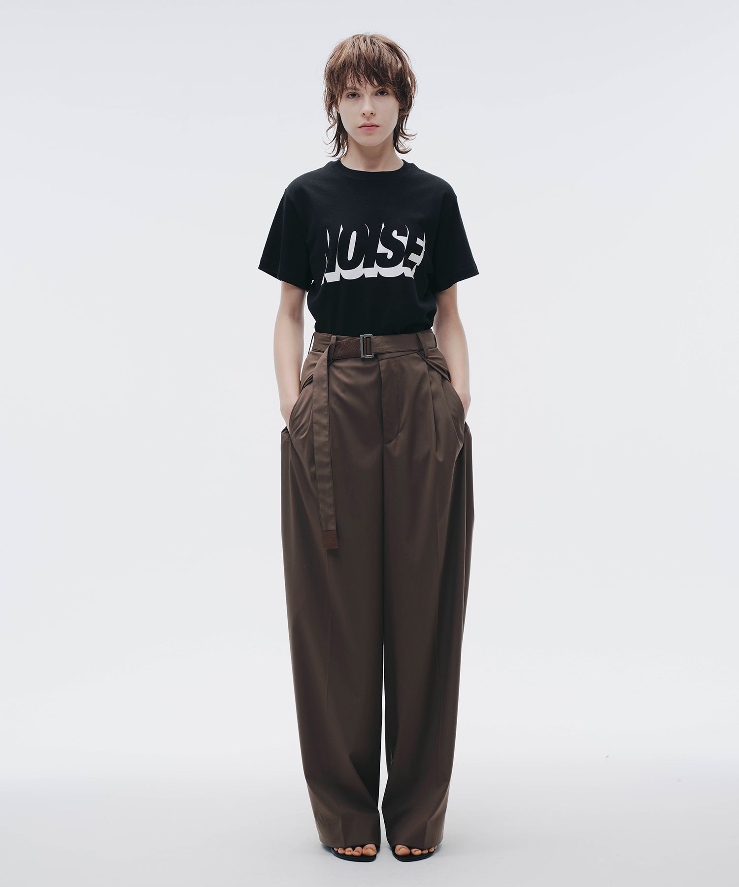ユニセックス》シルキータッチタックワイドパンツ＜NMS2-UP18L＞[6月